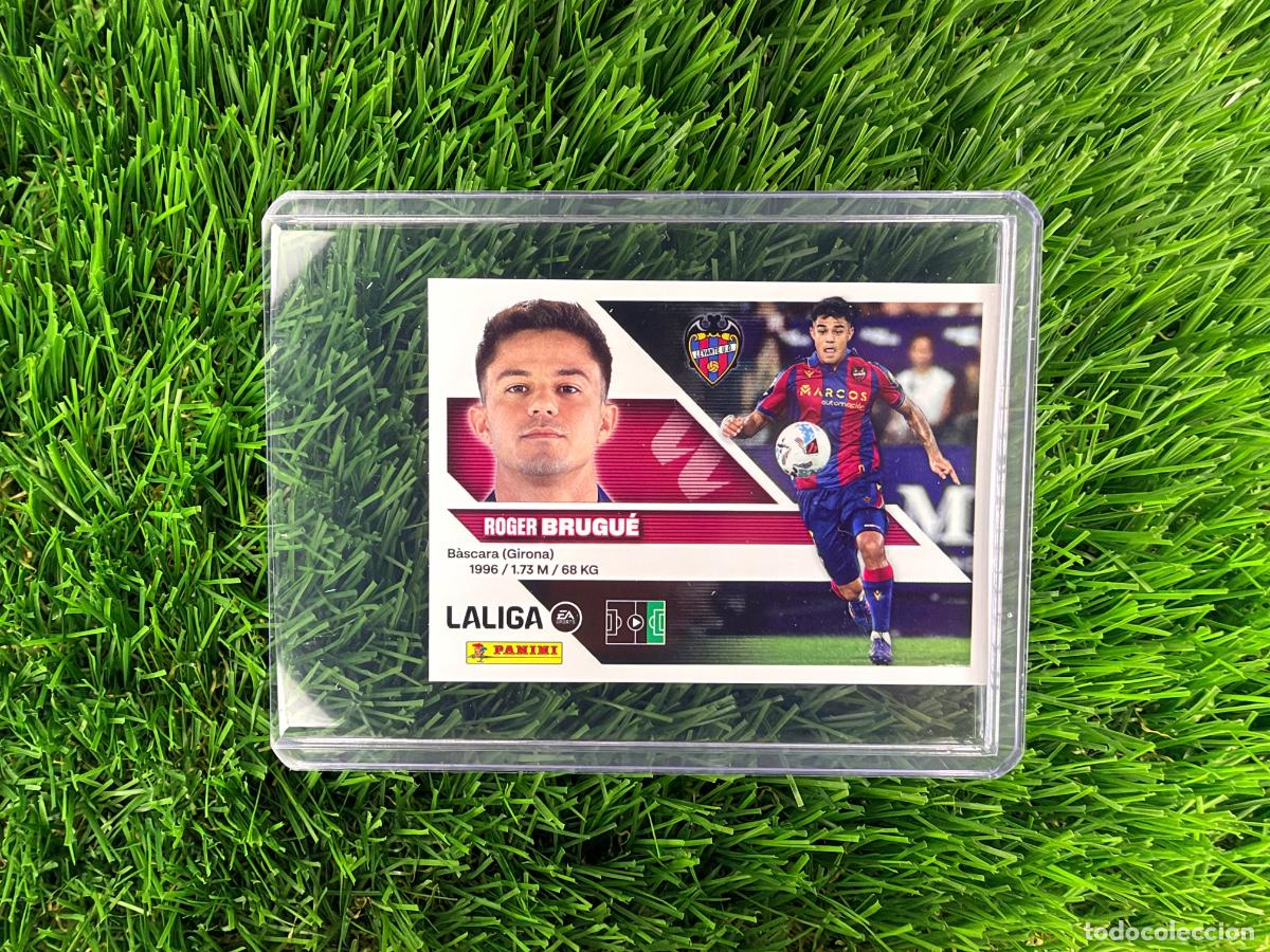 Cromos de f&uacute;tbol: N&ordm; 17 Brugu&eacute; Levante UD Liga Este 26 27