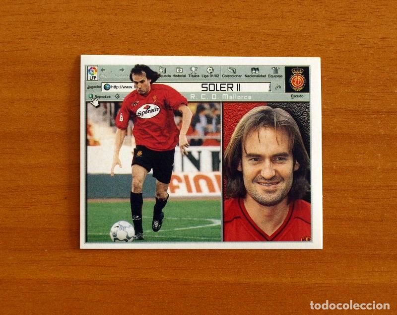 Cromos de f&uacute;tbol: Mallorca - Soler II - Ediciones Este Liga 2001-2002, 01-02 - Nunca Pegado