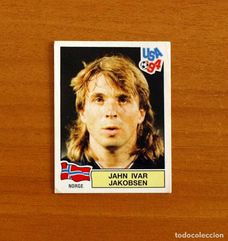 Cromos de f&uacute;tbol: Noruega - N&ordm; 355 Jahn Ivar Jakobsen - Mundial Usa 94 - Panini 1994 - Nunca pegado