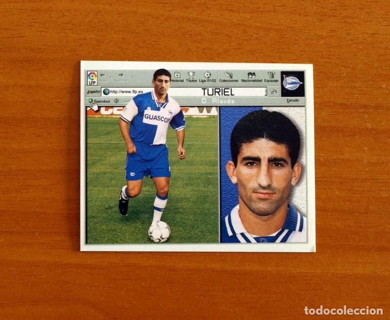 Cromos de f&uacute;tbol: Alav&eacute;s - Turiel - Ediciones Este Liga 2001-2002, 01-02 - Nunca Pegado