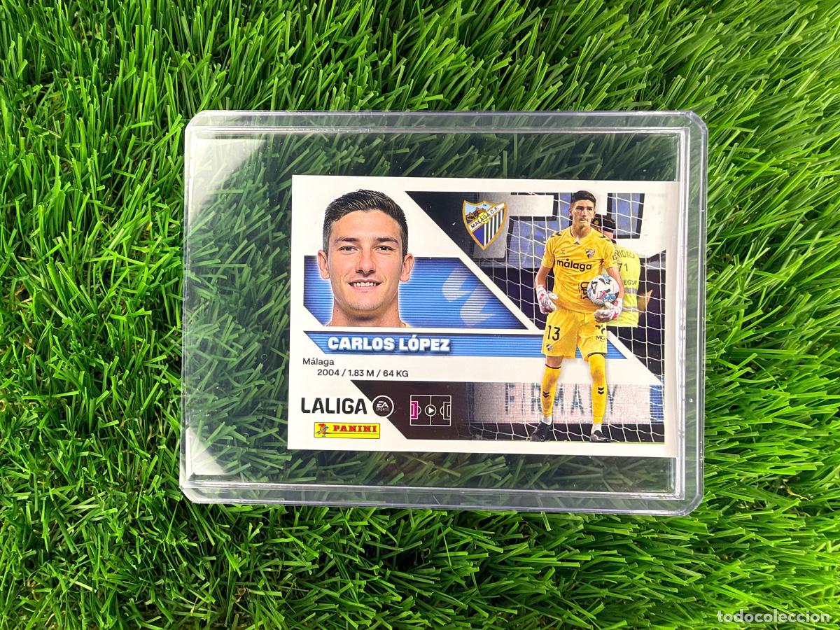 Cromos de f&uacute;tbol: N&ordm; 4 Carlos L&oacute;pez M&aacute;laga CF Liga Este 26 27