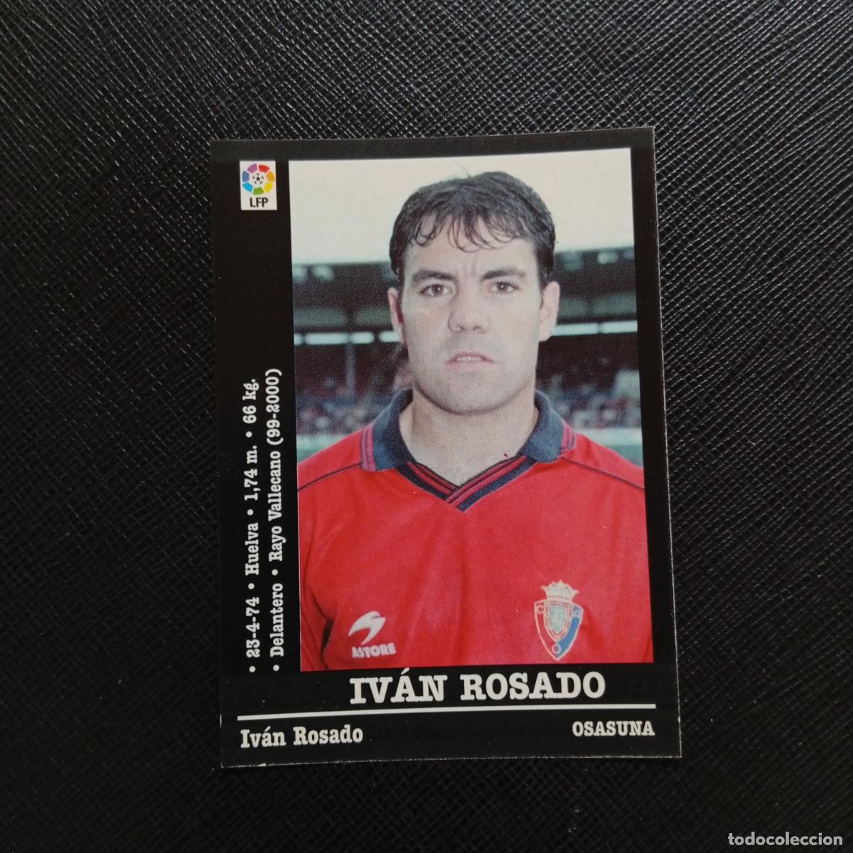 Cromos de f&uacute;tbol: 320 IVAN ROSADO OSASUNA PANINI 00 01 CROMO FUTBOL LIGA 2000 2001 - SIN PEGAR - A23 PG19