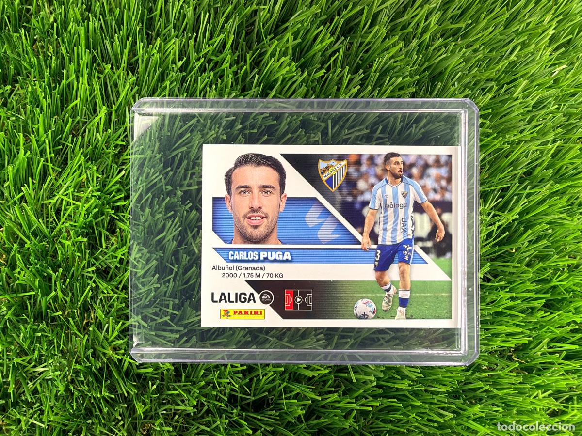 Cromos de f&uacute;tbol: N&ordm; 5 Puga M&aacute;laga CF Liga Este 26 27