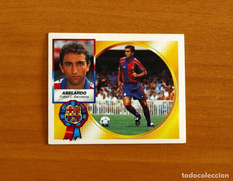 Cromos de f&uacute;tbol: Barcelona - Abelardo - Fichaje n&ordm; 3 - Versi&oacute;n - Ediciones Este Liga 1994-1995, 94-95 - Nunca pegado