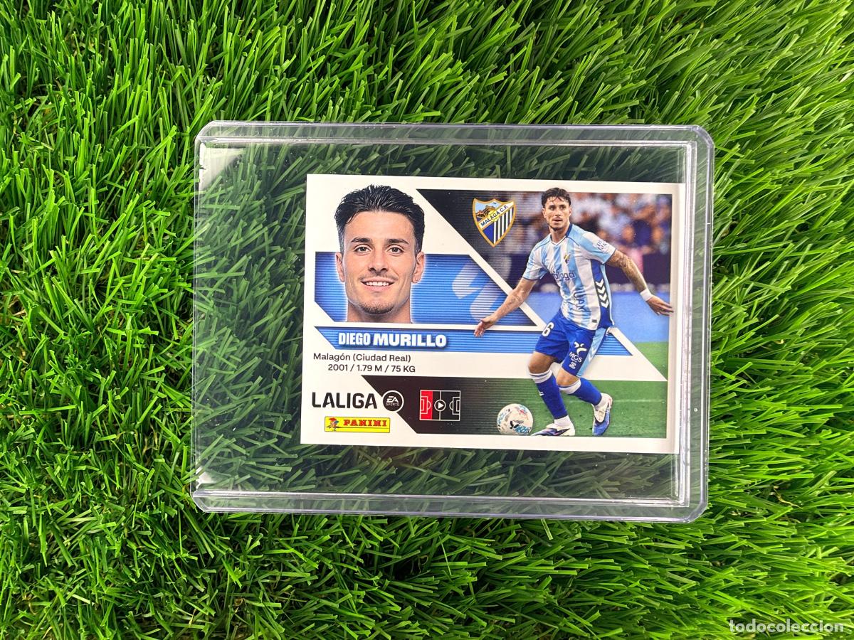 Cromos de f&uacute;tbol: N&ordm; 6 Murillo M&aacute;laga CF Liga Este 26 27