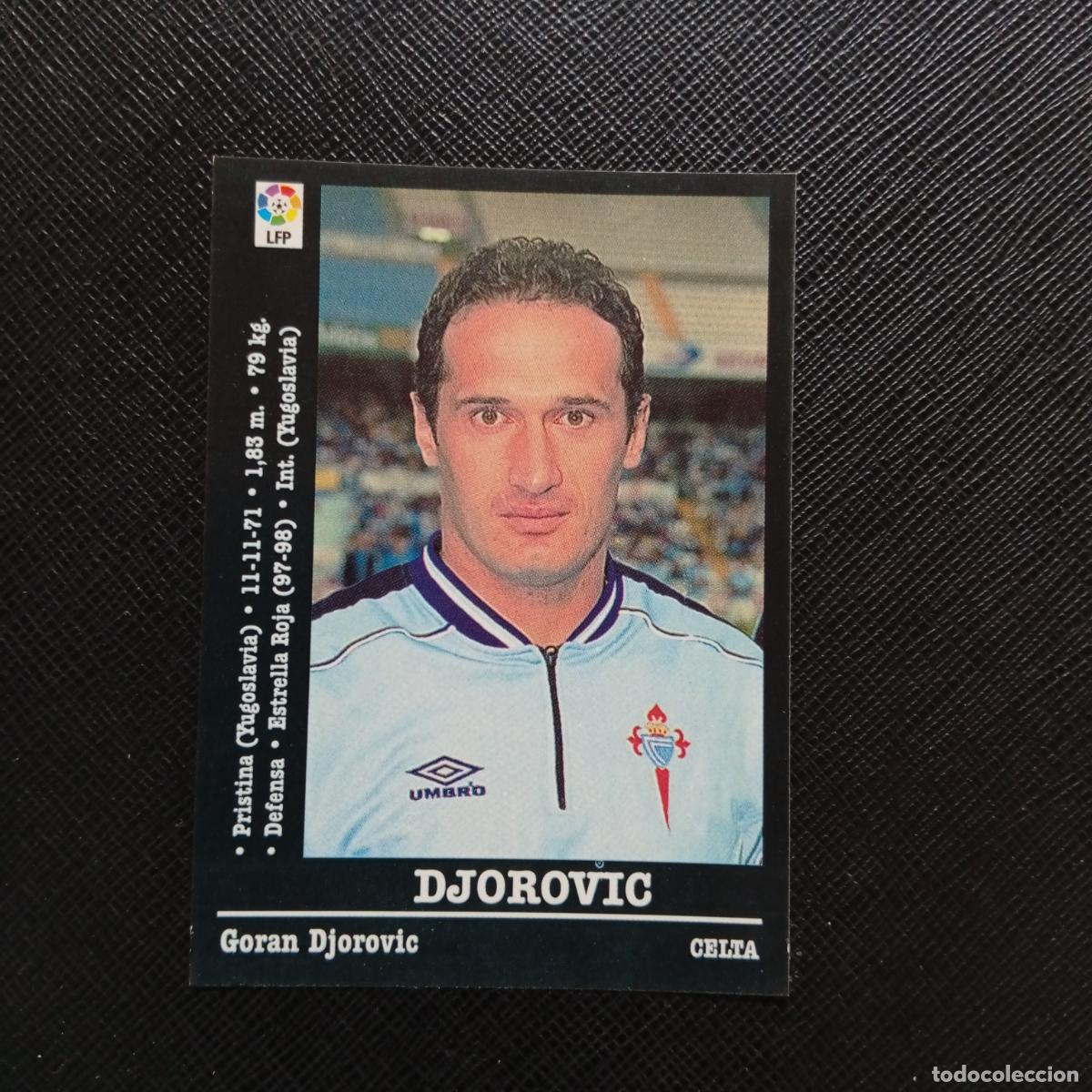 Cromos de f&uacute;tbol: 108 DJOROVIC CELTA PANINI 00 01 CROMO FUTBOL LIGA 2000 2001 - SIN PEGAR - A23 PG19