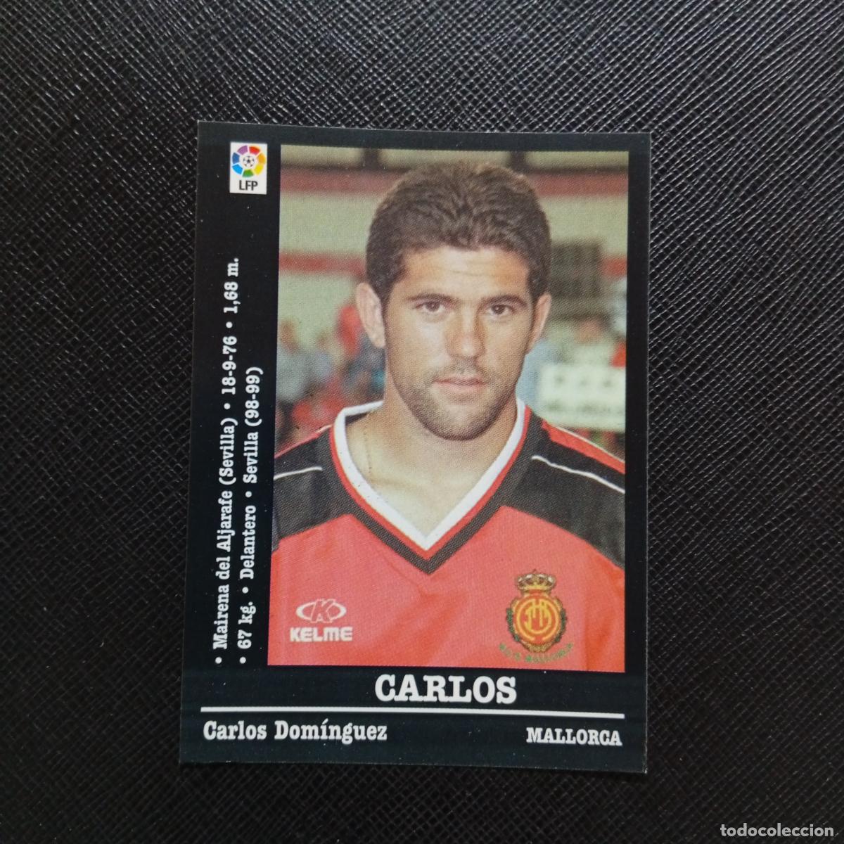 Cromos de f&uacute;tbol: 167 CARLOS MALLORCA PANINI 00 01 CROMO FUTBOL LIGA 2000 2001 - SIN PEGAR - A23 PG19