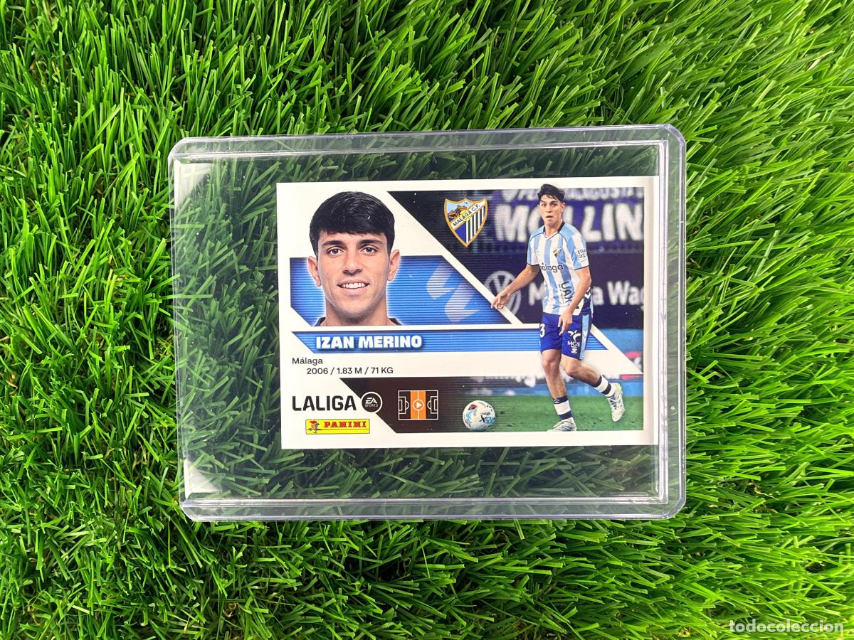 Cromos de f&uacute;tbol: N&ordm; 11 Izan Merino M&aacute;laga CF Liga Este 26 27
