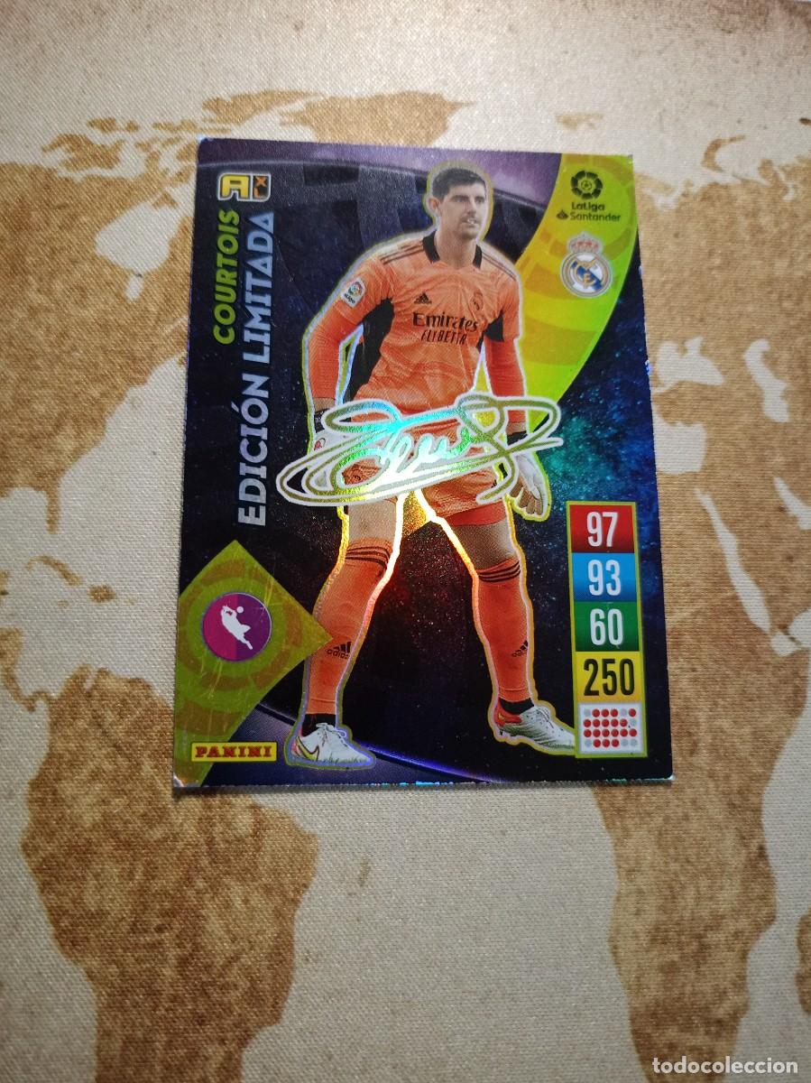Fu&szlig;ball-Sticker: # Edici&oacute;n limitada firmada COURTOIS 2021-22