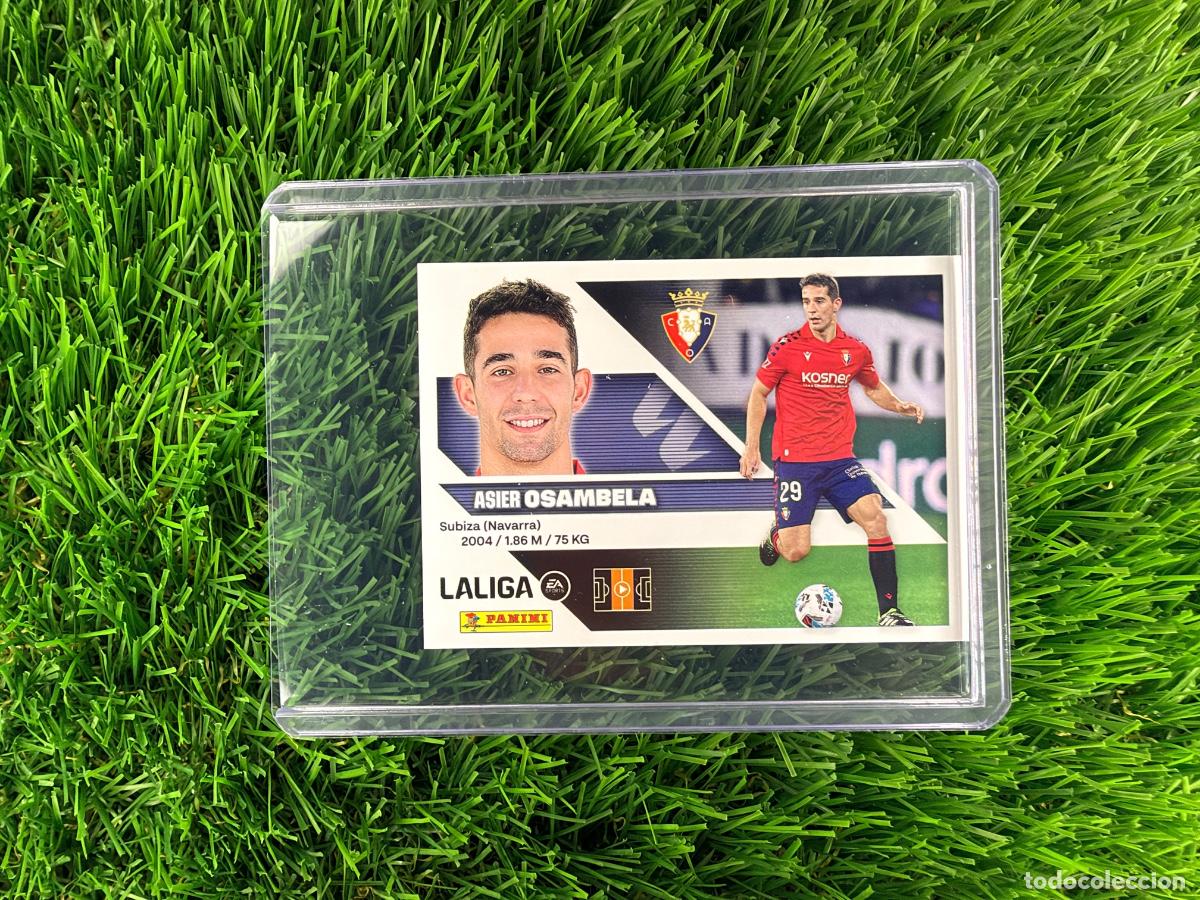 Cromos de f&uacute;tbol: N&ordm; 10 Osambela CA Osasuna Liga Este 26 27