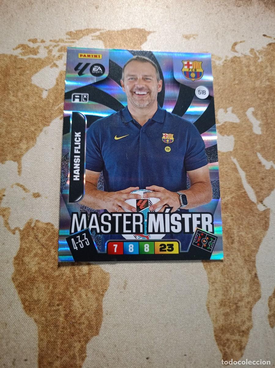 Cromos de f&uacute;tbol: # Master Mister 518 HANSI FLICK Adrenalyn 2025-26