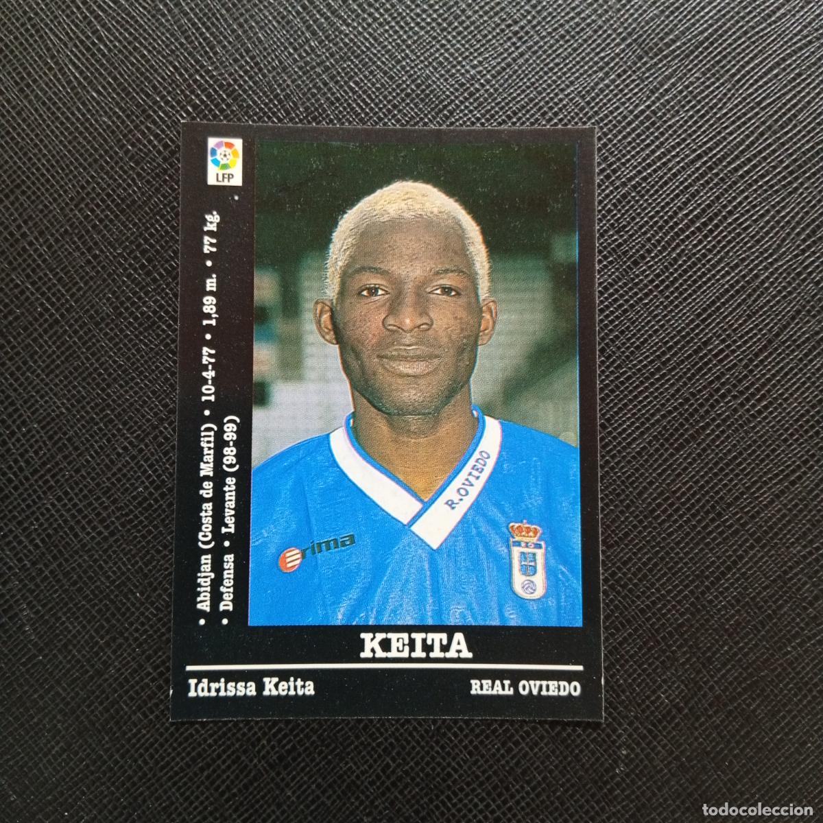 Cromos de f&uacute;tbol: 258 KEITA OVIEDO PANINI 00 01 CROMO FUTBOL LIGA 2000 2001 - SIN PEGAR - A23 PG28