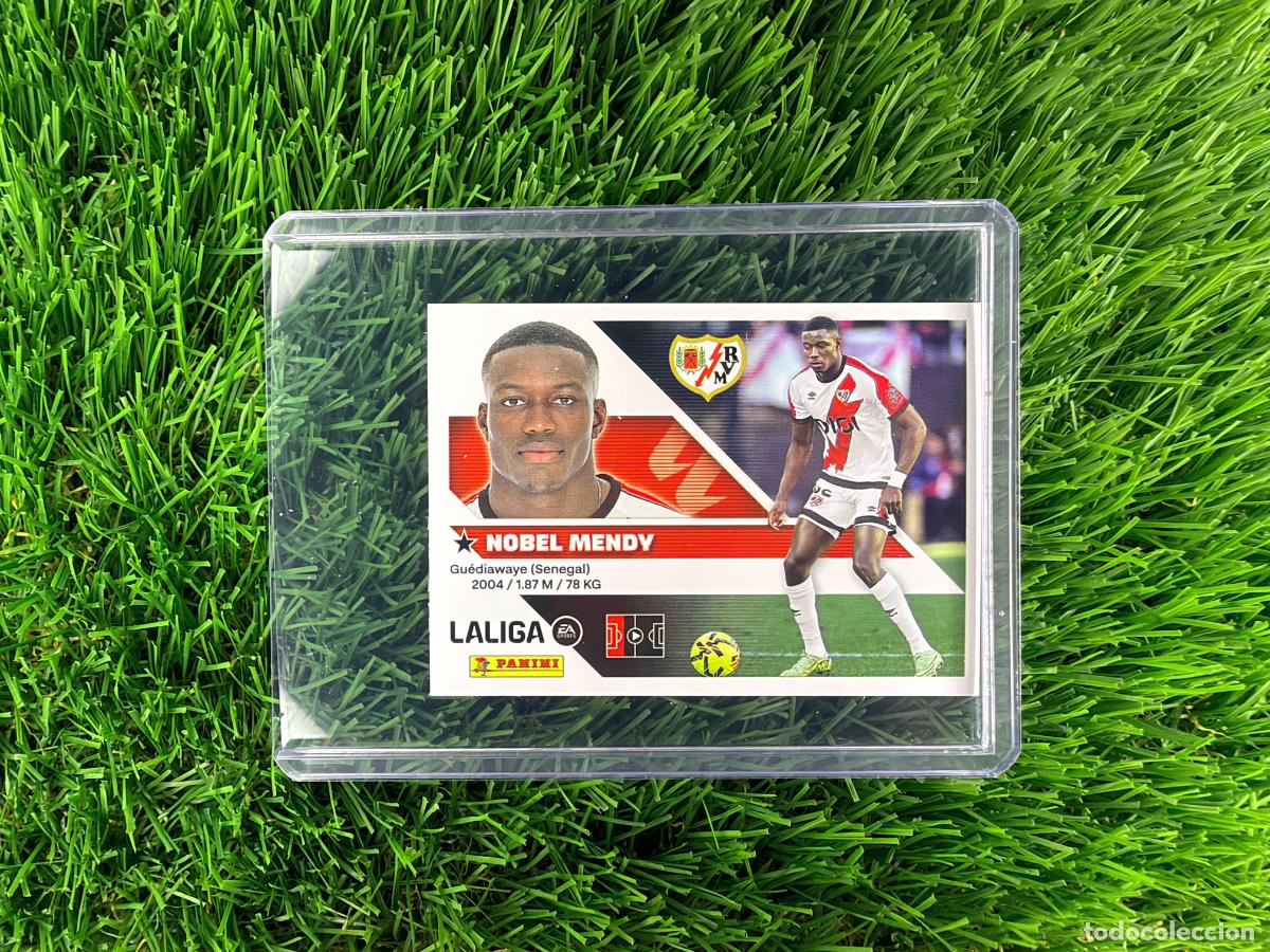 Cromos de f&uacute;tbol: N&ordm; 7 Nobel Mendy Rayo Vallecano Liga Este 26 27
