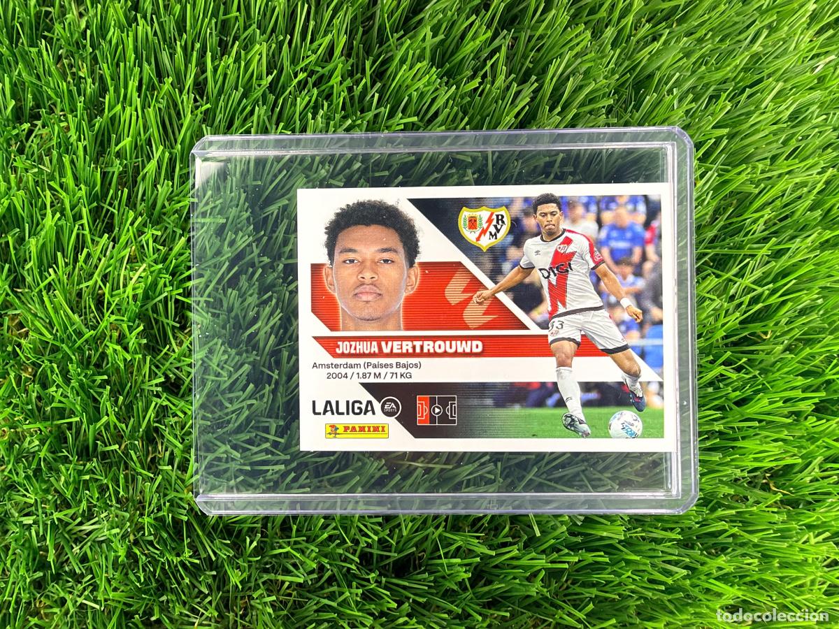 Cromos de f&uacute;tbol: N&ordm; 7BIS Vertrouwd Coloca Rayo Vallecano Liga Este 26 27