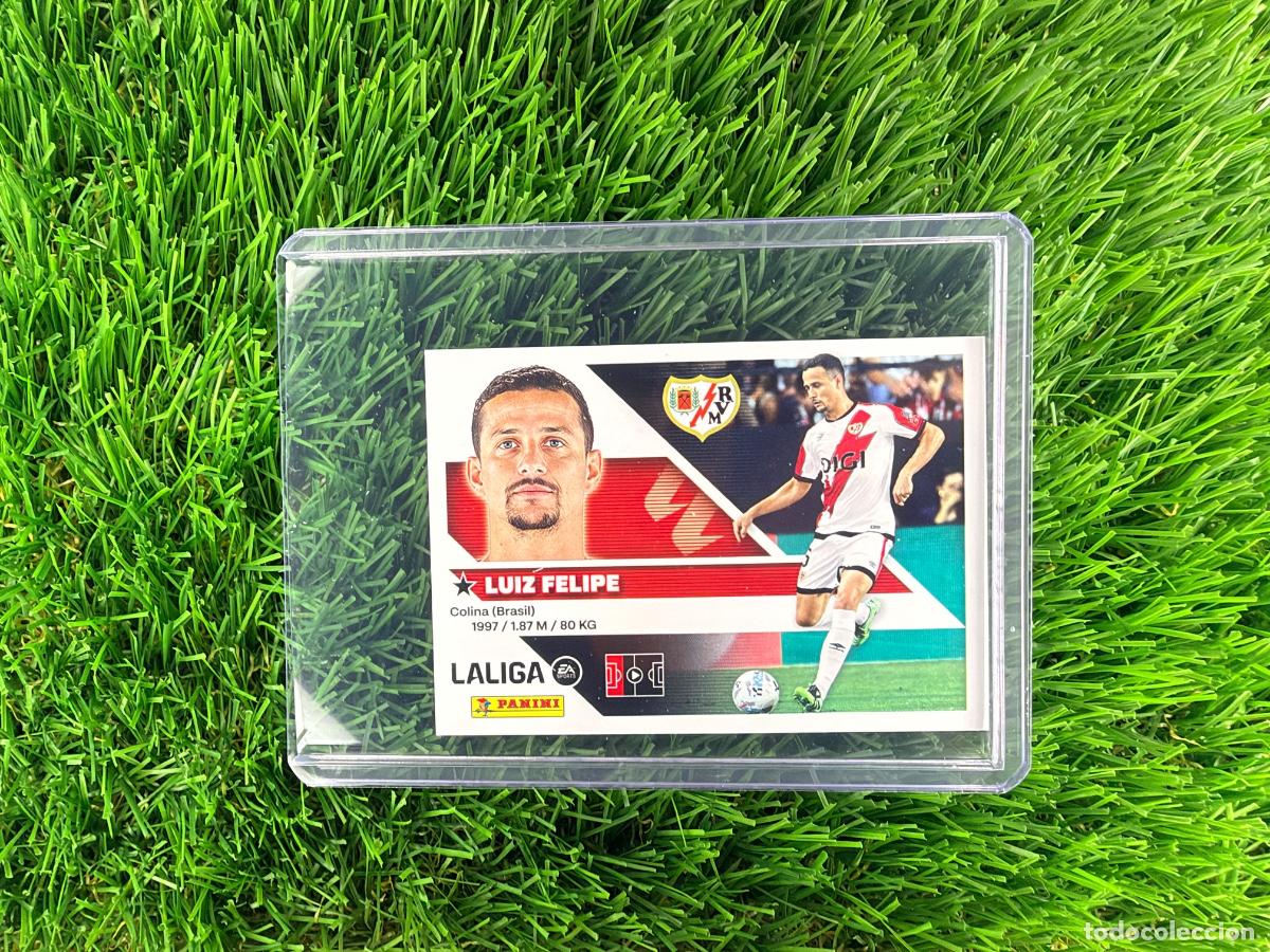 Cromos de f&uacute;tbol: N&ordm; 9 Luiz Felipe Rayo Vallecano Liga Este 26 27