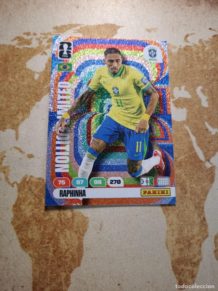 Cromos de f&uacute;tbol: # Limited edition RAPHINHA Adrenalyn WORLD cup 2026