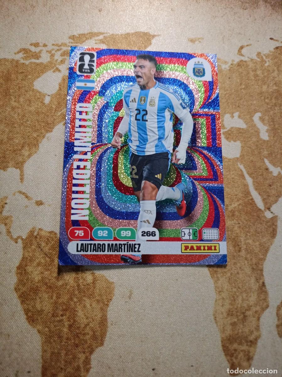 Cromos de f&uacute;tbol: # Limited edition LAUTARO MART&Iacute;NEZ Adrenalyn WORLD cup 2026