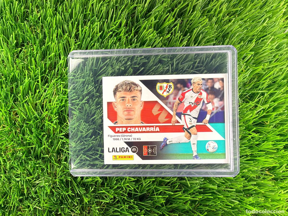 Cromos de f&uacute;tbol: N&ordm; 10 Pep Chavarr&iacute;a Rayo Vallecano Liga Este 26 27