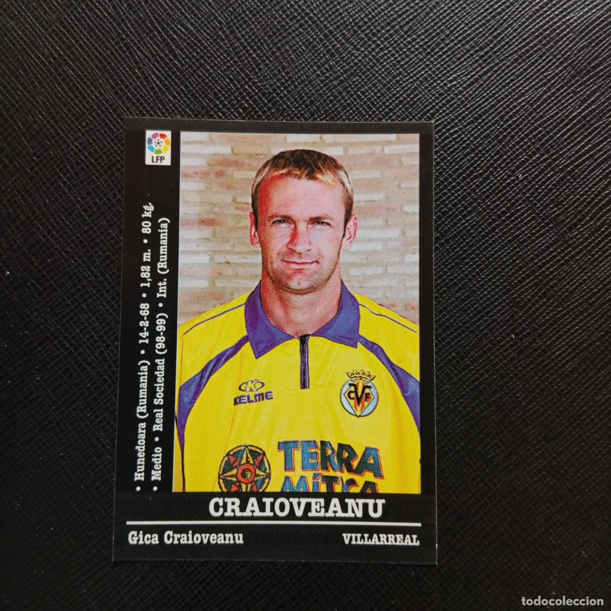Cromos de f&uacute;tbol: 337 CRAIOVEANU VILLARREAL PANINI 00 01 CROMO FUTBOL LIGA 2000 2001 - SIN PEGAR - A23 PG28
