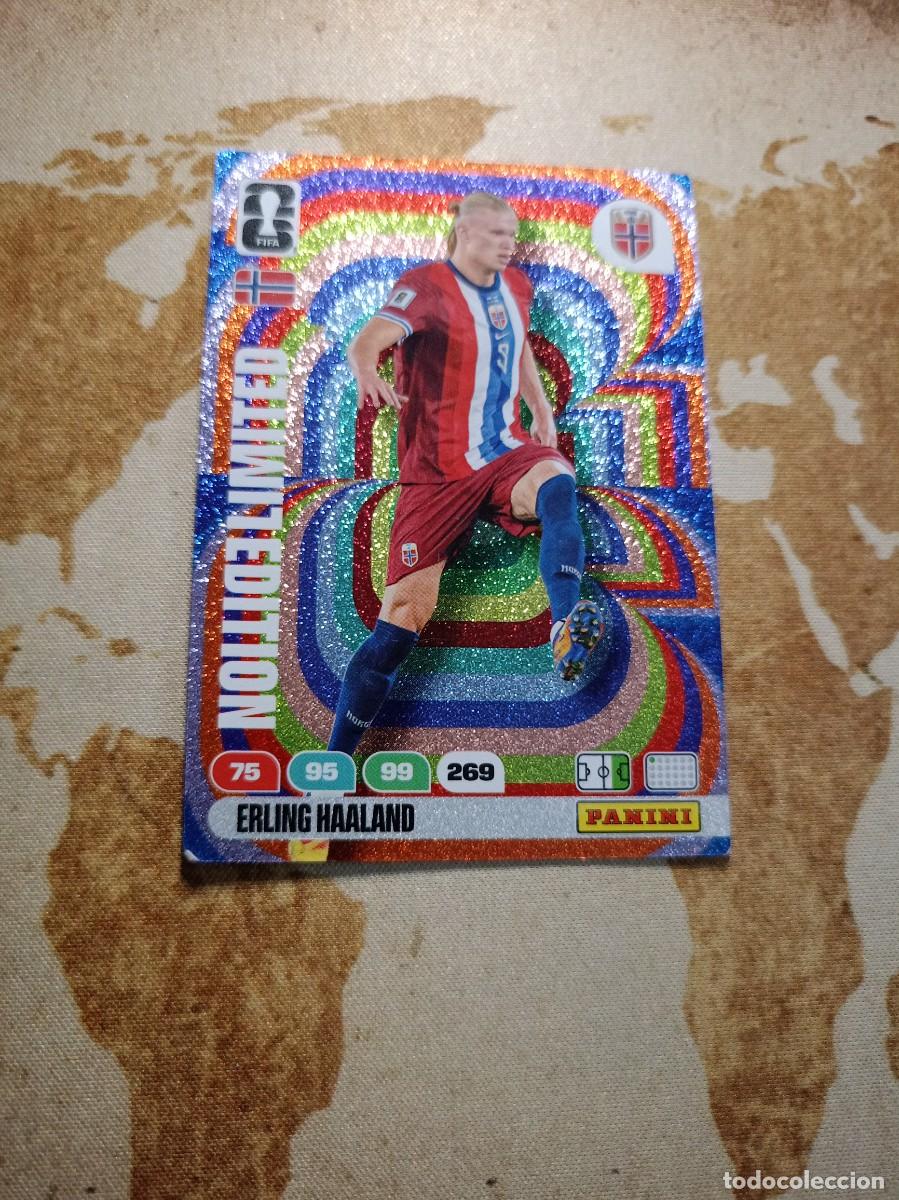 Cromos de f&uacute;tbol: # Limited edition ERLING HAALAND Adrenalyn WORLD cup 2026