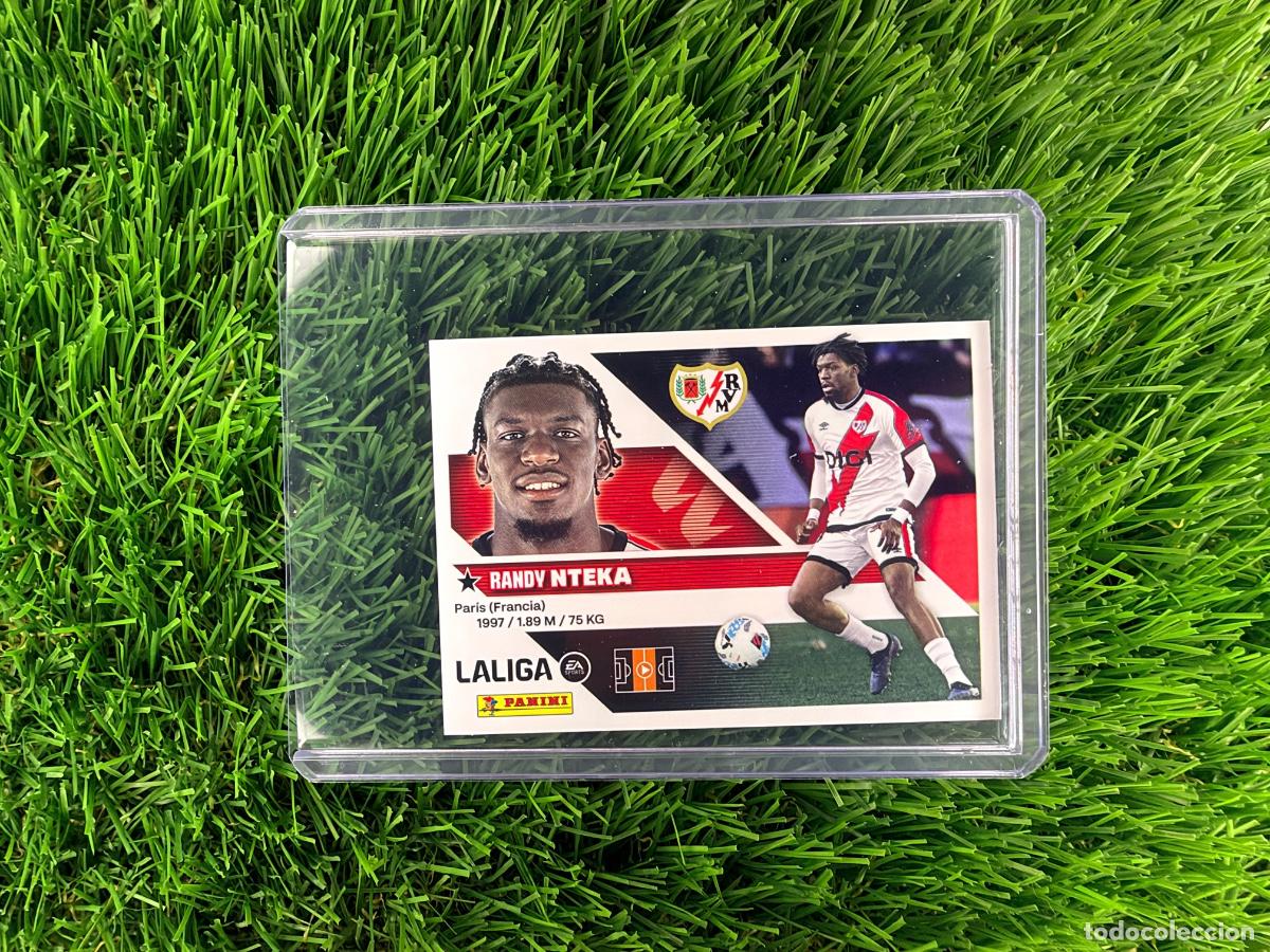 Cromos de f&uacute;tbol: N&ordm; 11B Nteka Rayo Vallecano Liga Este 26 27
