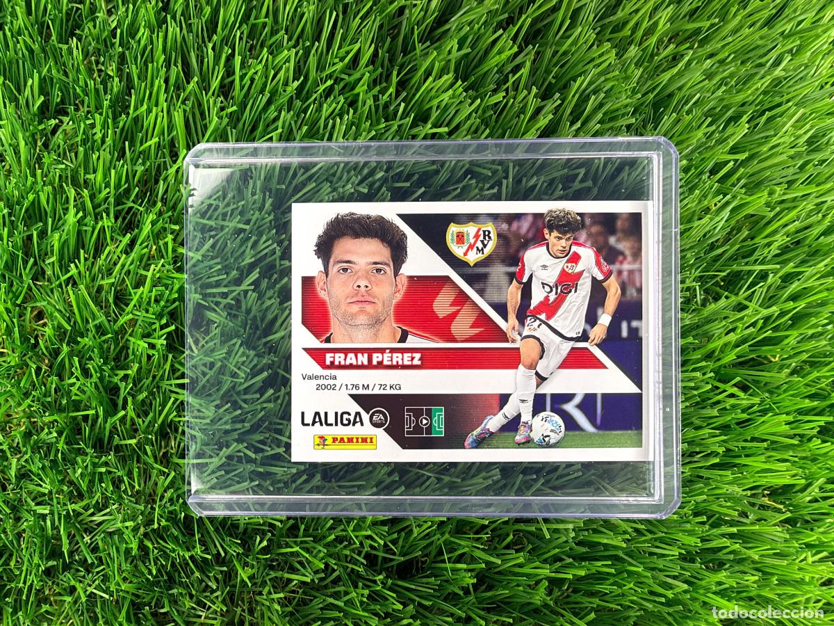 Cromos de f&uacute;tbol: N&ordm; 17 Fran P&eacute;rez Rayo Vallecano Liga Este 26 27