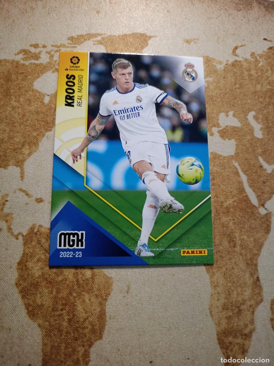Cromos de f&uacute;tbol: Real Madrid 218 KROSS Megacracks 2022-23