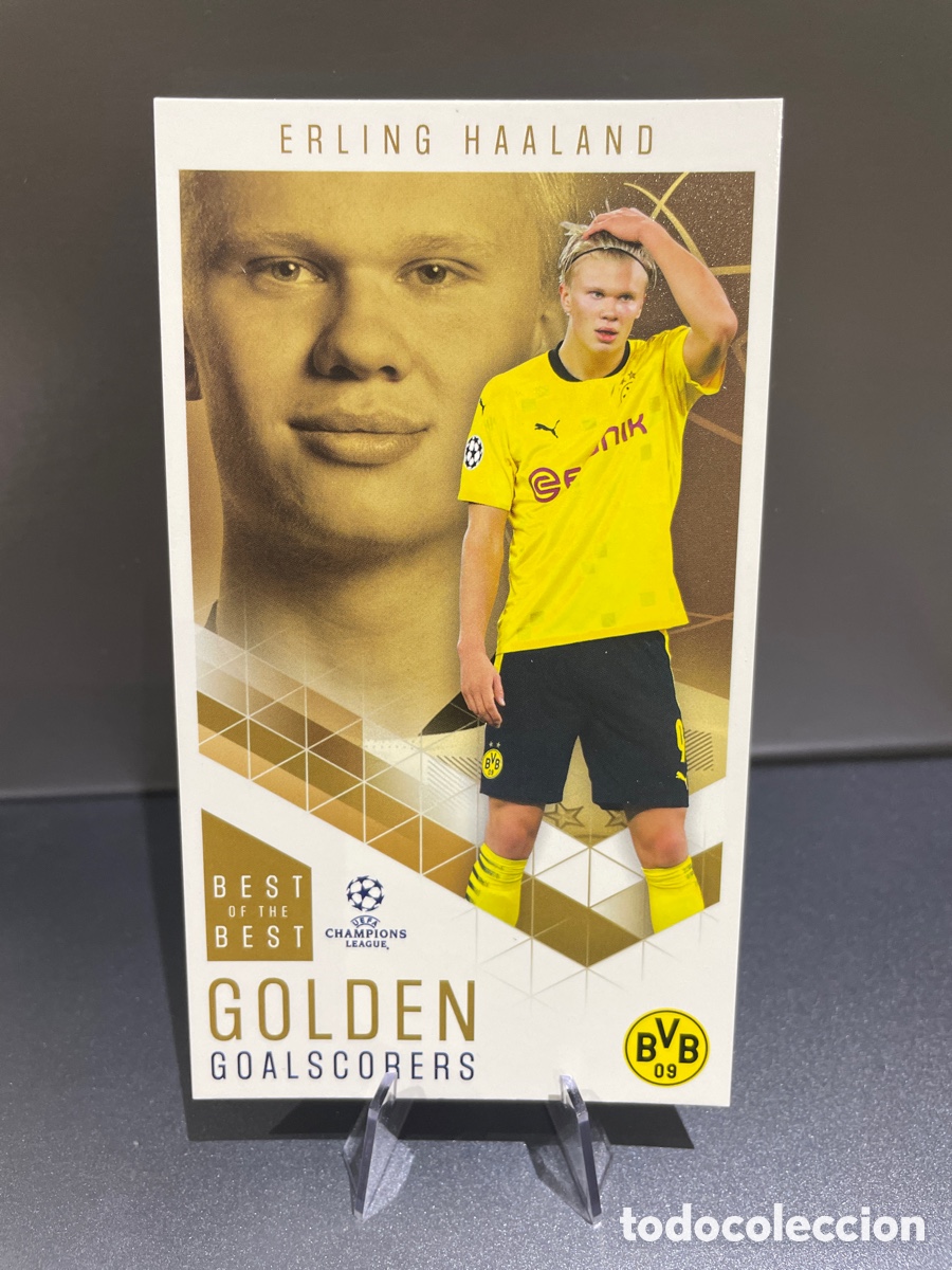 Fu&szlig;ball-Sticker: Erling Haaland Golden Goalscorers 84 Best of the Best Borussia Dortmund