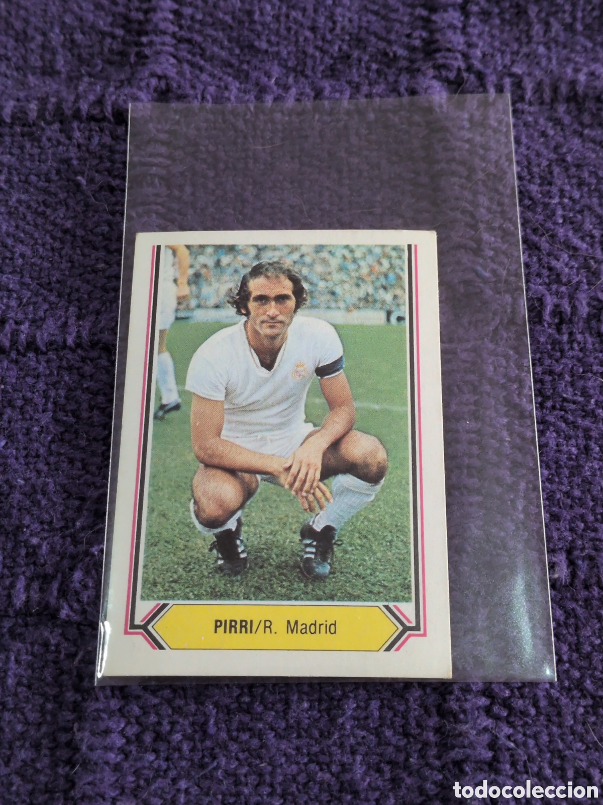 Fu&szlig;ball-Sticker: PIRRI REAL MADRID LIGA ESTE 1980 1981 80 81 NUNCA PEGADO SIN PEGAR