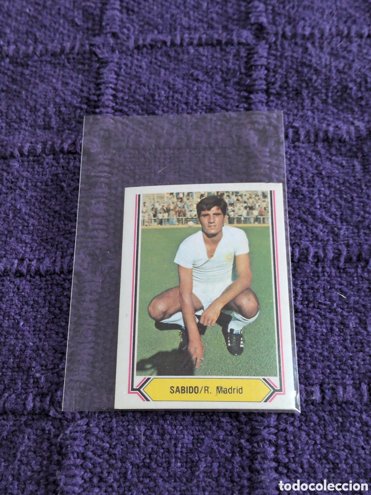 Fu&szlig;ball-Sticker: SABIDO REAL MADRID LIGA ESTE 1980/81 80 81 NUNCA PEGADO SIN PEGAR