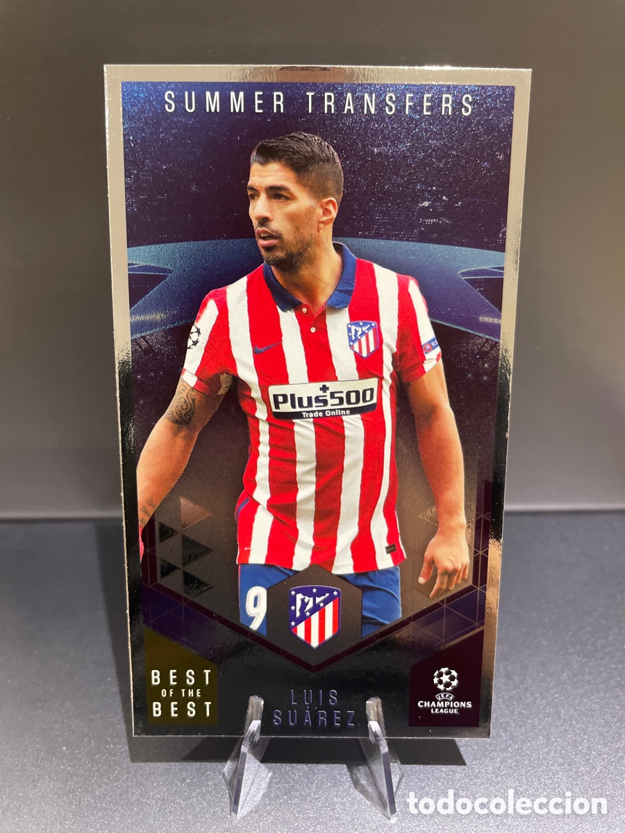 Fu&szlig;ball-Sticker: Luis Suarez 121 Summer Transfers Best of the Best 2020-21 2020 2021 Topps Atletico de Madrid