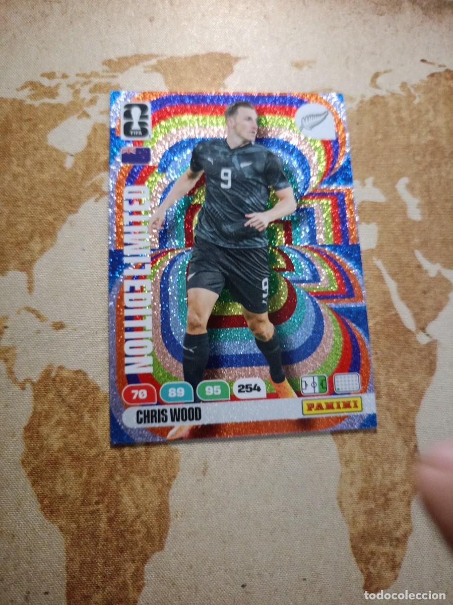 Cromos de f&uacute;tbol: Limited edition CHRIS WOOD Adrenalyn WORLD Cup 2026