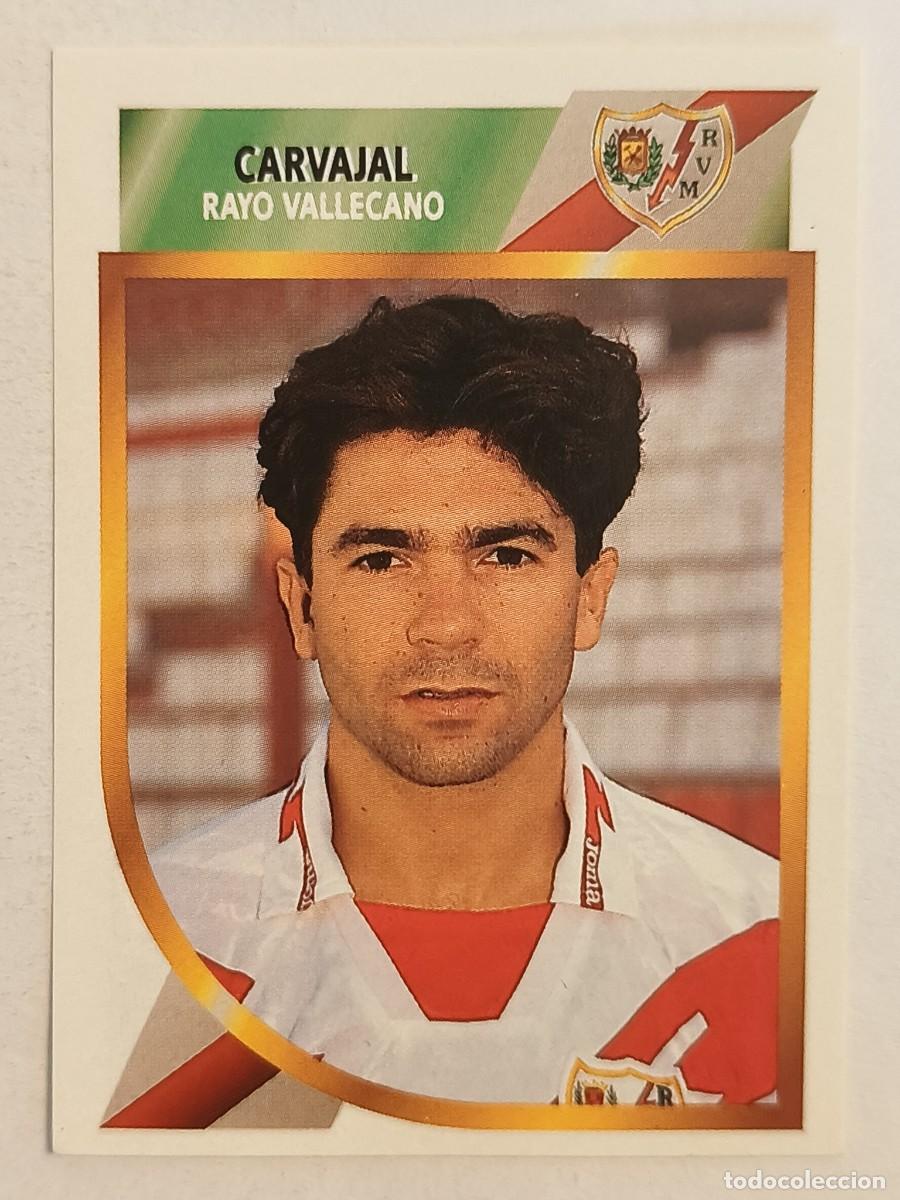 Cromos de f&uacute;tbol: #CARVAJAL (RAYO VALLECANO) FUTBOL 2 DIVISION 94/95 ESTE