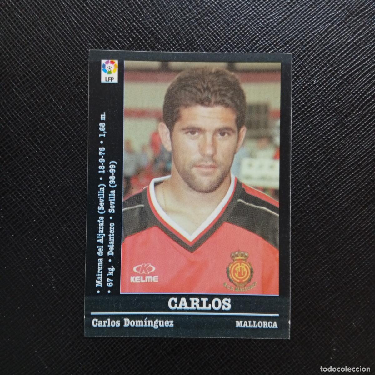 Cromos de f&uacute;tbol: 167 CARLOS MALLORCA PANINI 00 01 CROMO FUTBOL LIGA 2000 2001 - SIN PEGAR - A23 PG46