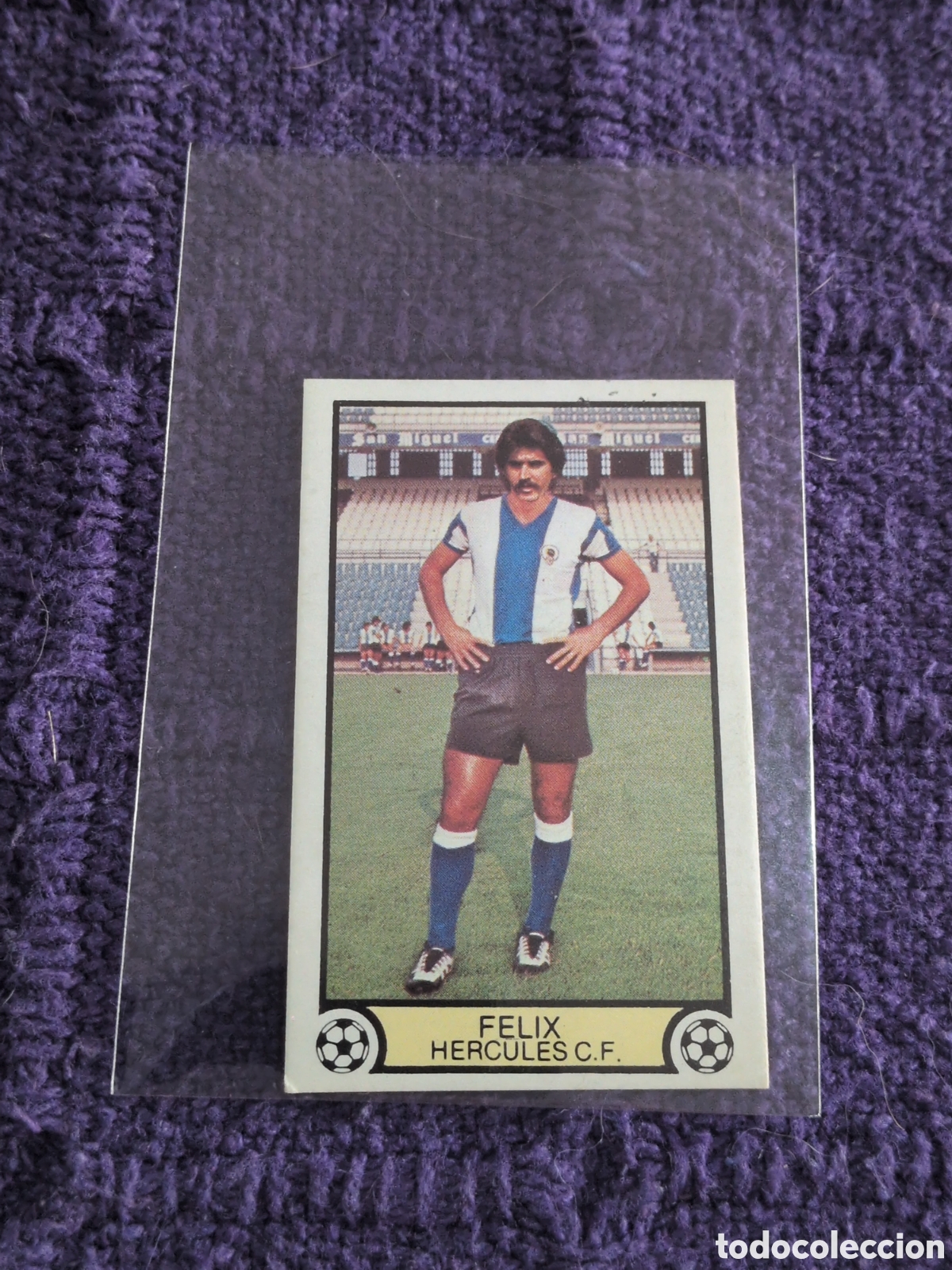 Fu&szlig;ball-Sticker: HERCULES FELIX FICHAJE 2 EDICIONES ESTE 1979-1980 79-80 SIN PEGAR NUNCA PEGADO
