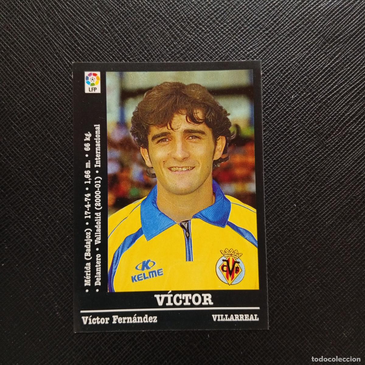 Cromos de f&uacute;tbol: 339A 339 VICTOR VILLARREAL PANINI 00 01 CROMO FUTBOL LIGA 2000 2001 - SIN PEGAR - A23 PG55