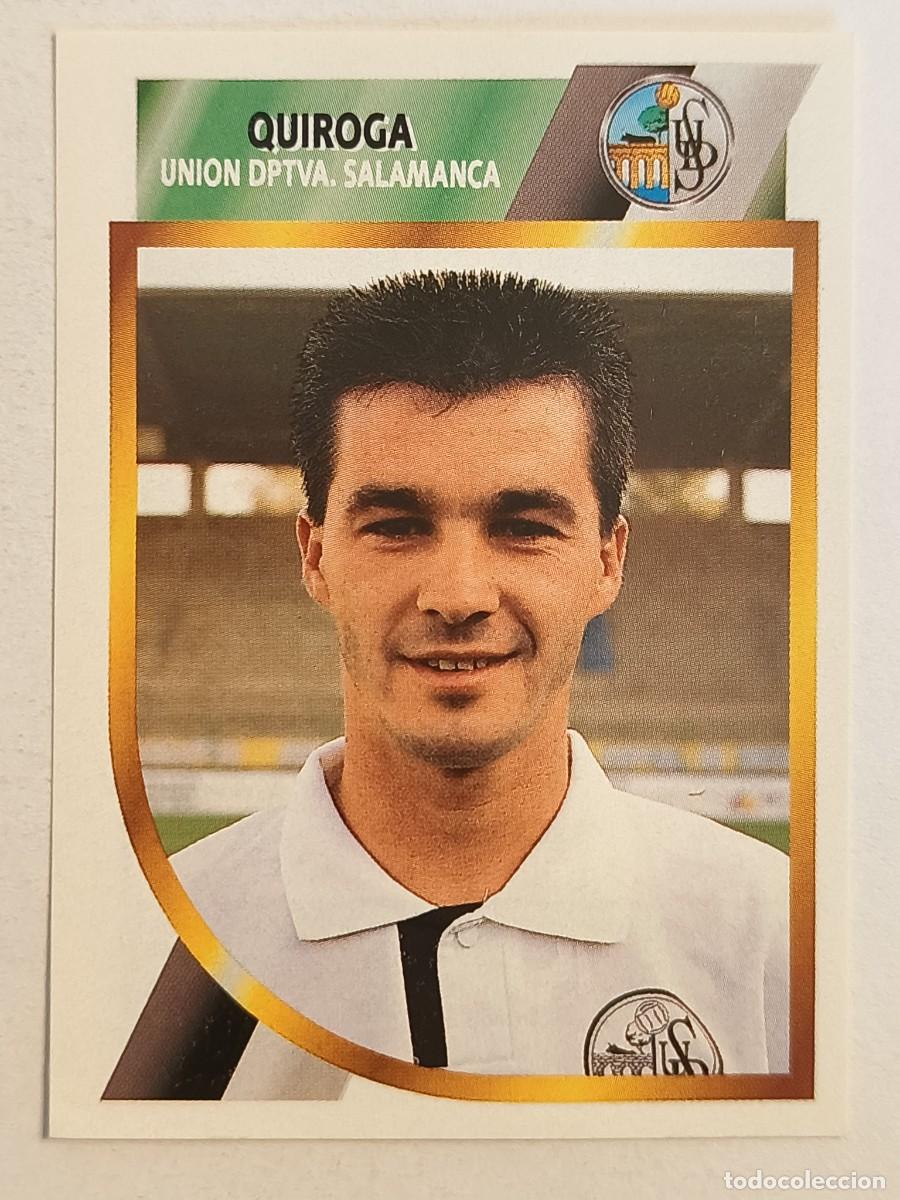 Cromos de f&uacute;tbol: #QUIROGA (U.D. SALAMANCA) FUTBOL 2 DIVISION 94/95 ESTE