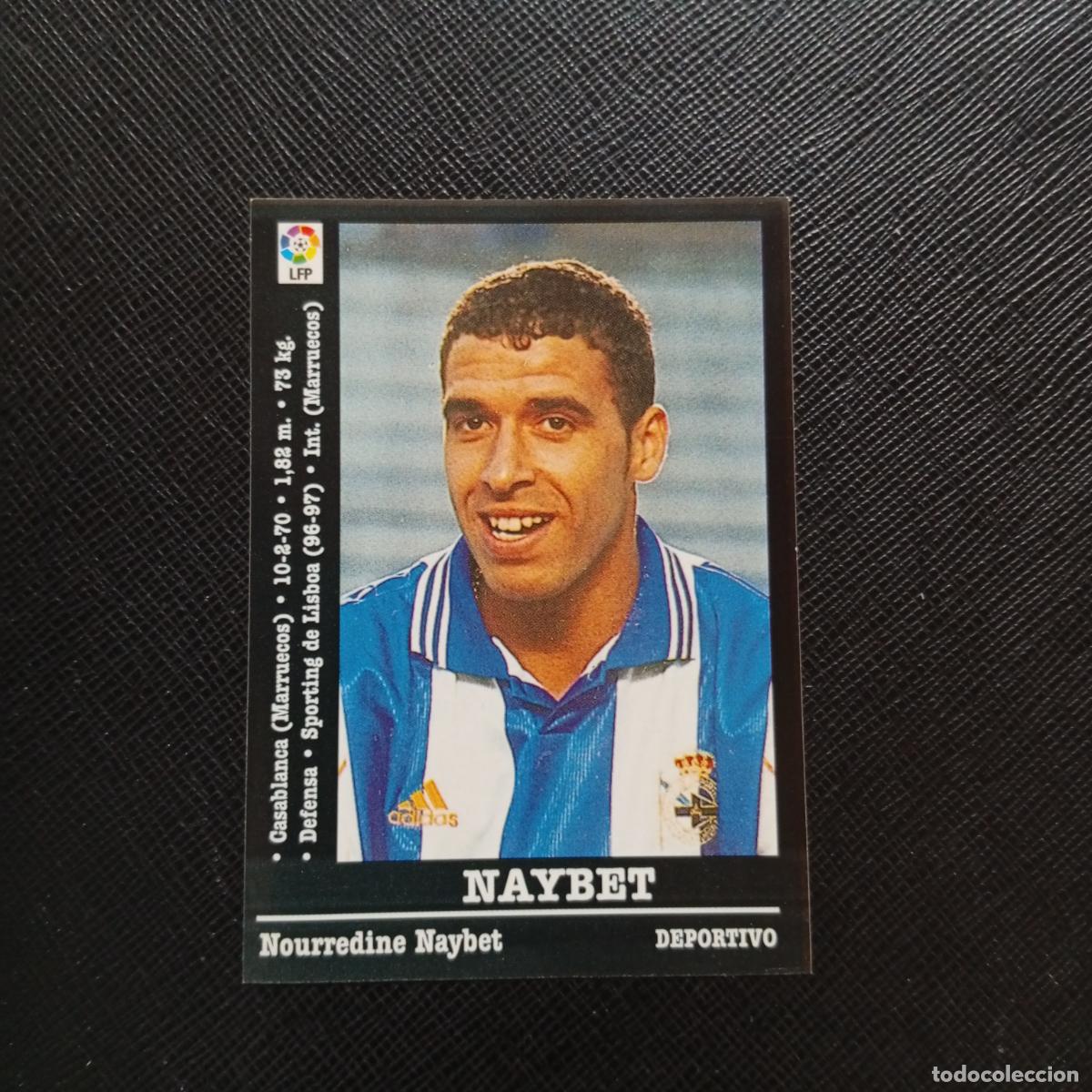 Cromos de f&uacute;tbol: 5 NAYBET DEPORTIVO PANINI 00 01 CROMO FUTBOL LIGA 2000 2001 - SIN PEGAR - A23 PG73