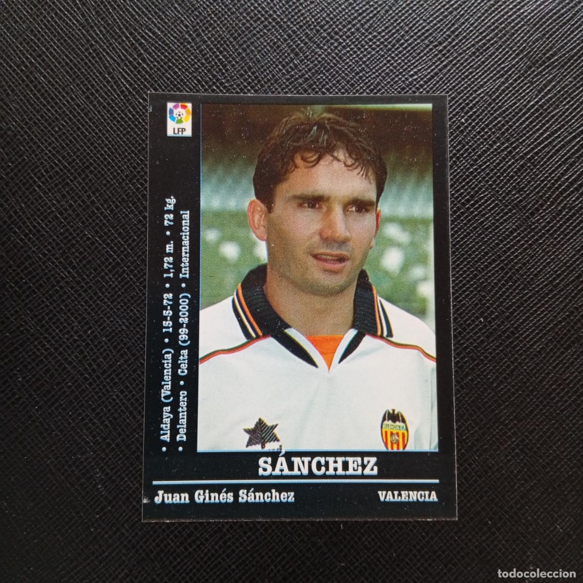Cromos de f&uacute;tbol: 48 SANCHEZ VALENCIA PANINI 00 01 CROMO FUTBOL LIGA 2000 2001 - SIN PEGAR - A23 PG73
