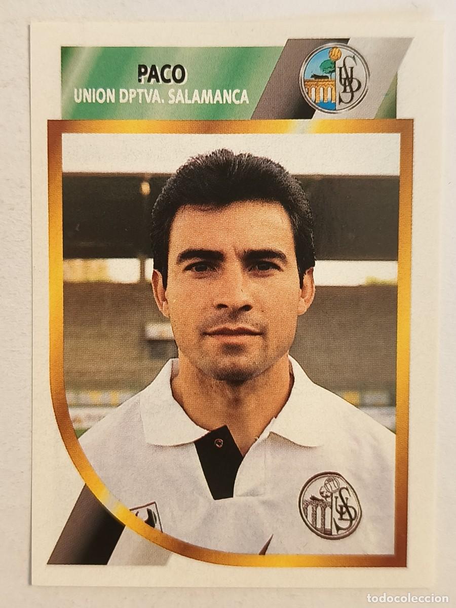Cromos de f&uacute;tbol: #PACO (U.D. SALAMANCA) FUTBOL 2 DIVISION 94/95 ESTE