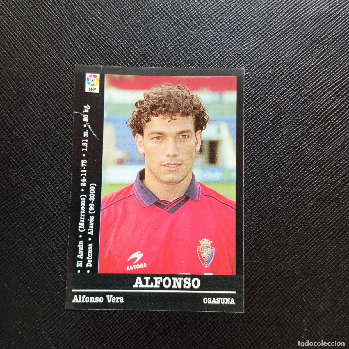 Cromos de f&uacute;tbol: 309 ALFONSO OSASUNA PANINI 00 01 CROMO FUTBOL LIGA 2000 2001 - SIN PEGAR - A23 PG82