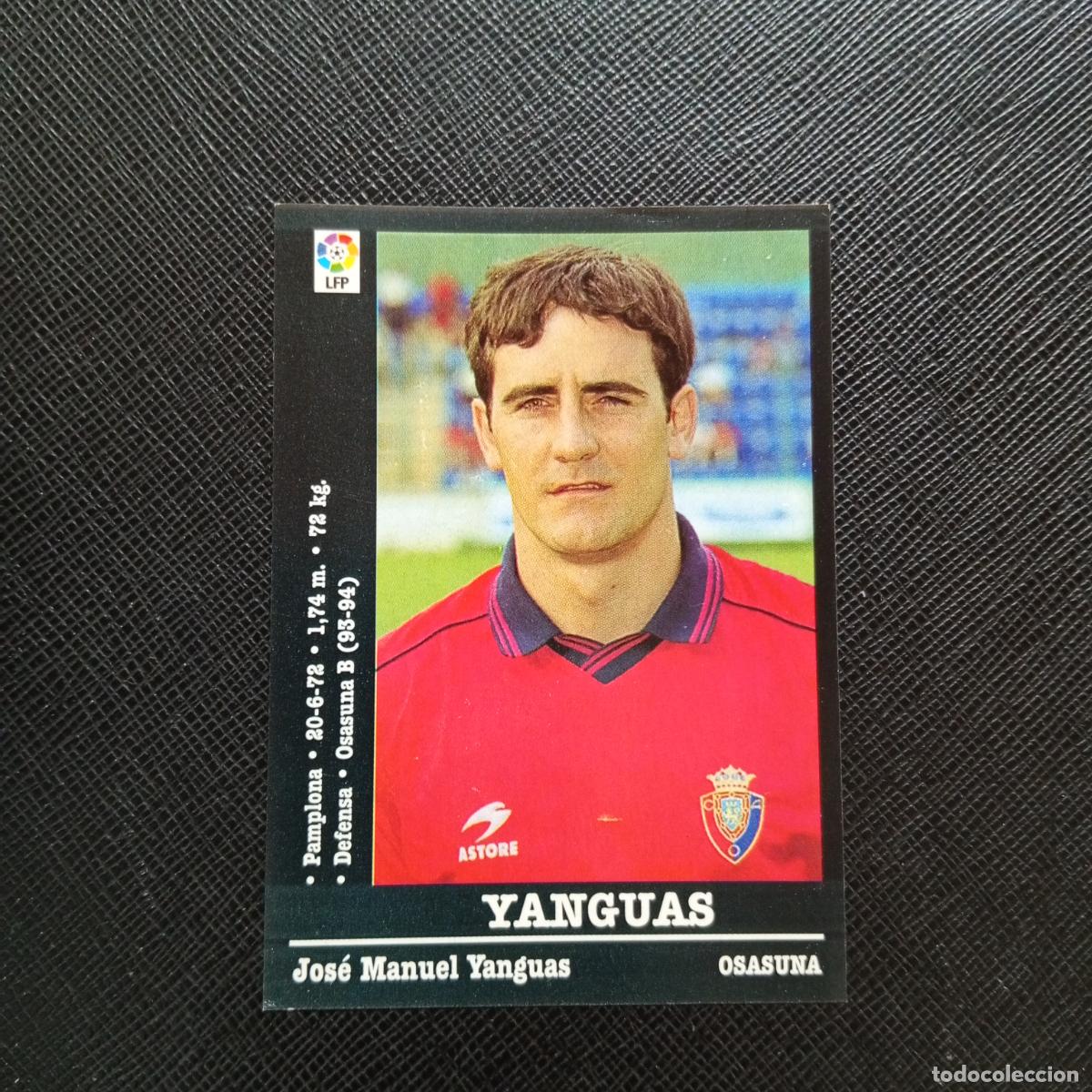 Cromos de f&uacute;tbol: 311 YANGUAS OSASUNA PANINI 00 01 CROMO FUTBOL LIGA 2000 2001 - SIN PEGAR - A23 PG82