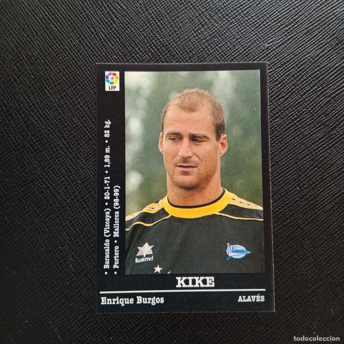 Cromos de f&uacute;tbol: 102 KIKE ALAVES PANINI 00 01 CROMO FUTBOL LIGA 2000 2001 - SIN PEGAR - A23 PG91