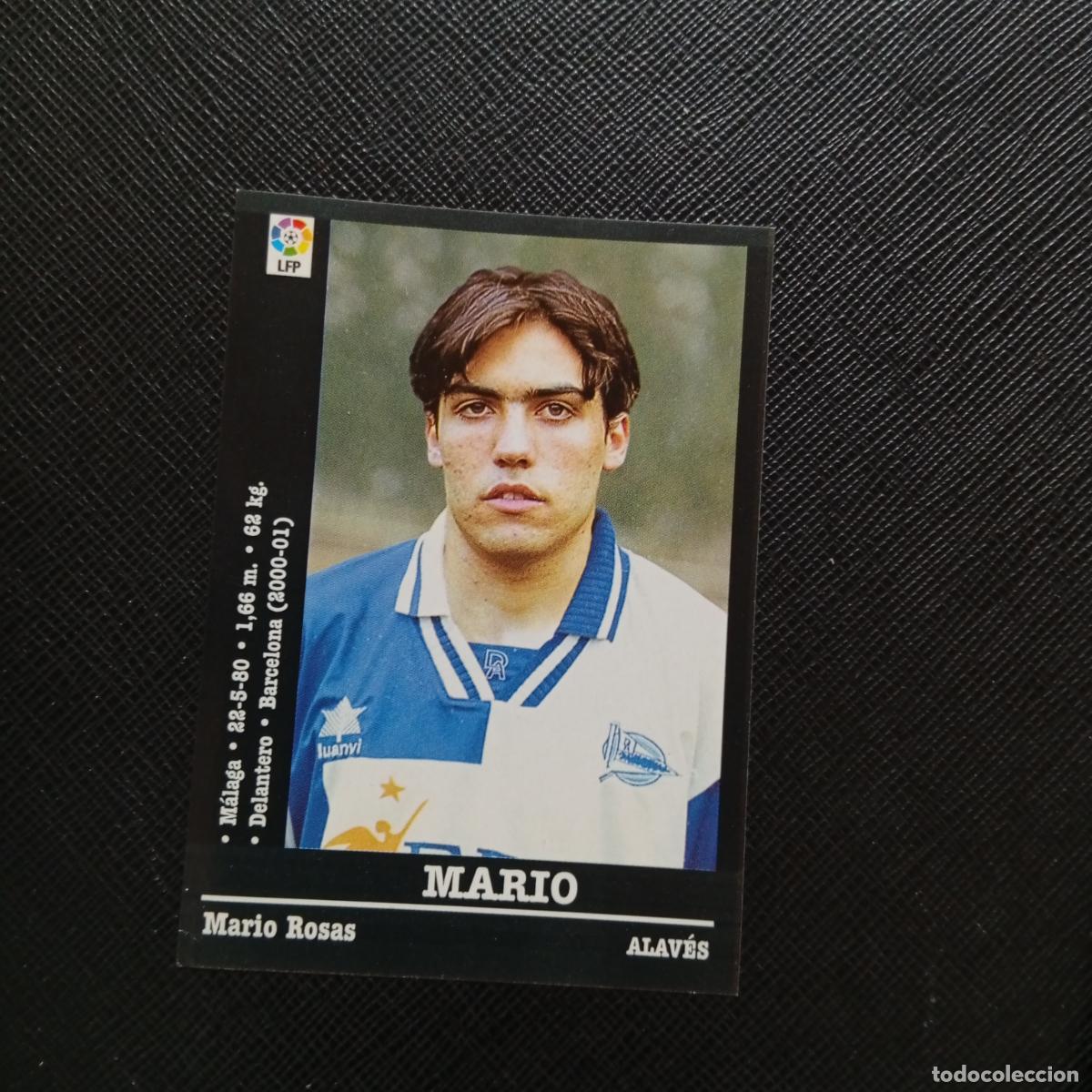 Football Stickers: 98A 98 MARIO ALAVES PANINI 00 01 CROMO FUTBOL LIGA 2000 2001 - SIN PEGAR - A23 PG100