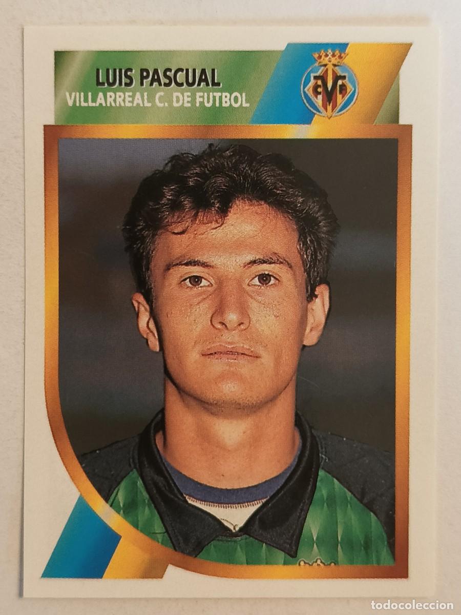 Cromos de f&uacute;tbol: #LUIS PASCUAL (VILLARREAL C.F.) FUTBOL 2 DIVISION 94/95 ESTE