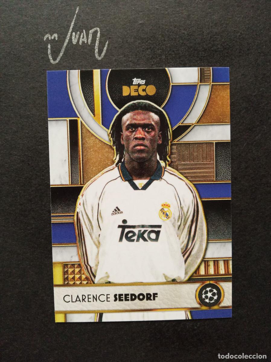 Cromos de f&uacute;tbol: JOUEUR EMBLEMATIQUE SEEDORF REAL MADRID ⚽ TOPPS &reg; UCC UEFA CLUB COMPETITIONS 2025 2026 25 26 NUEVO
