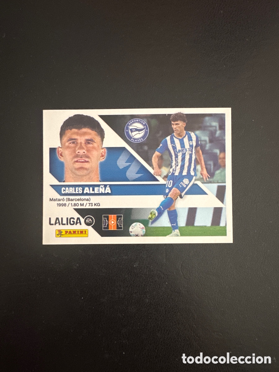 Cromos de f&uacute;tbol: ALE&Ntilde;A ALAV&Eacute;S NUMERO 14 LIGA ESTE 2026 2027