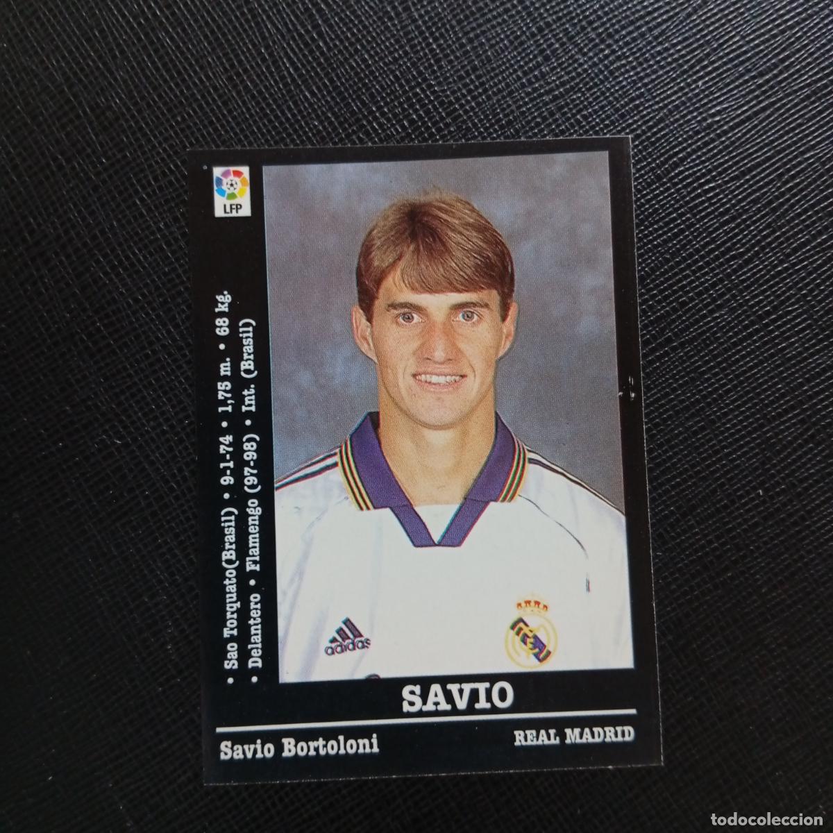 Football Stickers: 81 SAVIO REAL MADRID PANINI 00 01 CROMO FUTBOL LIGA 2000 2001 - SIN PEGAR - A23 PG109