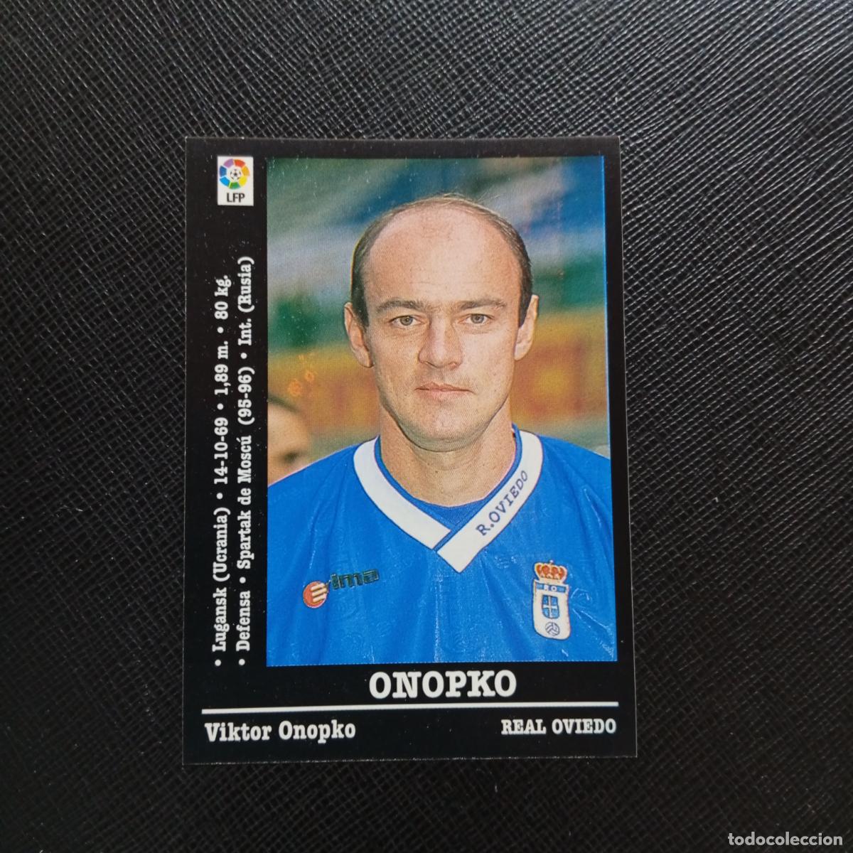 Figurine di Calcio: 260 ONOPKO OVIEDO PANINI 00 01 CROMO FUTBOL LIGA 2000 2001 - SIN PEGAR - A23 PG109