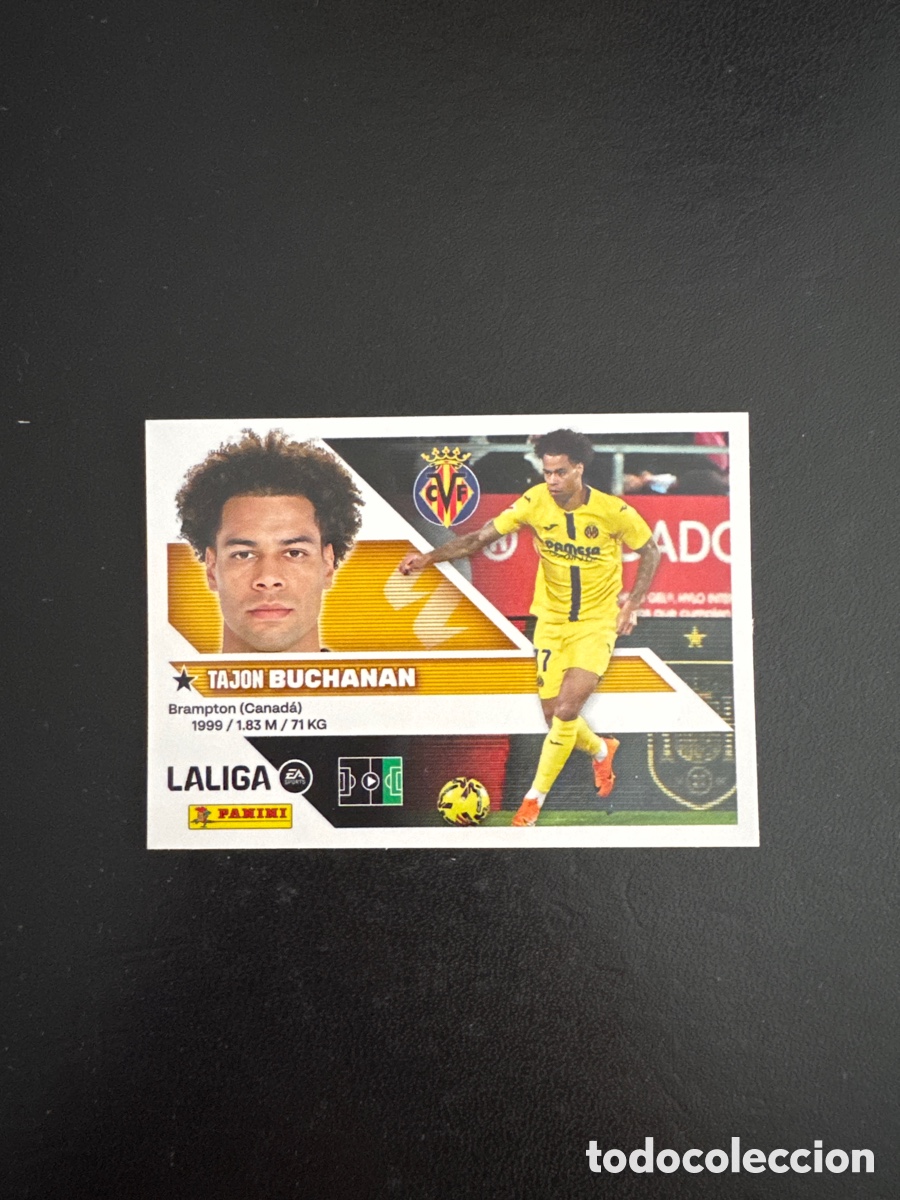 Figurine di Calcio: BUCHANAN VILLARREAL N&Uacute;MERO 15 LIGA ESTE 2026 2027